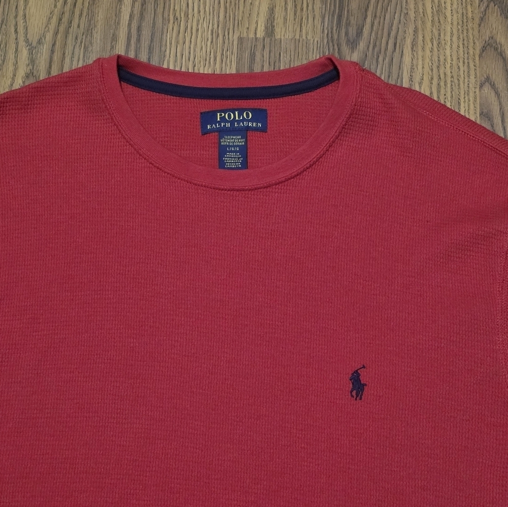 Polo Ralph Lauren Men's Large Blue Label Knit Sleepwear Pajama Loungewear D91 - Picture 3 of 7